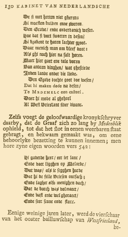 Kabinet van Nederlandsche en Kleefsche Oudheden. Pag. 130