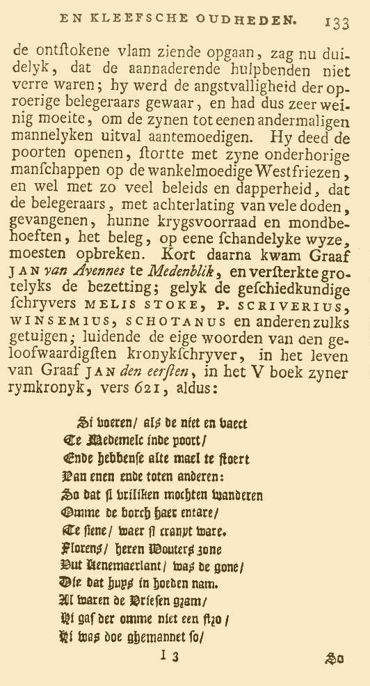Kabinet van Nederlandsche en Kleefsche Oudheden. Pag. 133