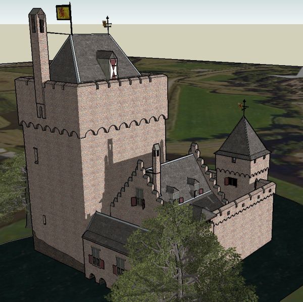 Reconstructie van de Middelburg